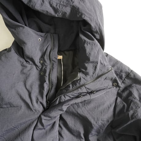 ＊ユニセックス＊ LA MOND -ラモンド- LIGHT SHELL DOWN PARKA／ブラック 品番：LM-O-094-LS