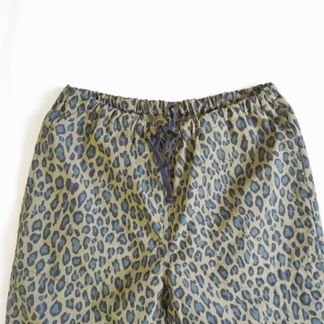 ３色＊ユニセックス＊TIGRE BROCANTE-ティグルブロカンテ-コットンナイロンレオパードタゴサクロングパンツ