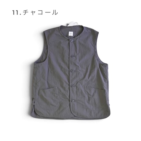 ２色＊ユニセックス＊ARAN-アラン-リップストップ高密度ナイロンタフタVEST