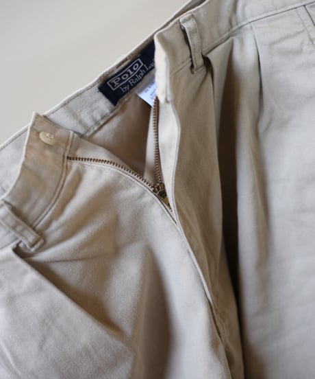 【USED】 POLO by Ralph Lauren / 2タックショーツ (ユニセックス)