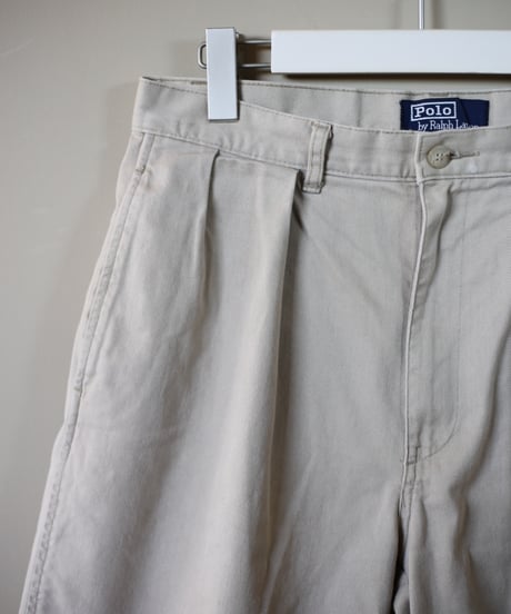 【USED】 POLO by Ralph Lauren / 2タックショーツ (ユニセックス)