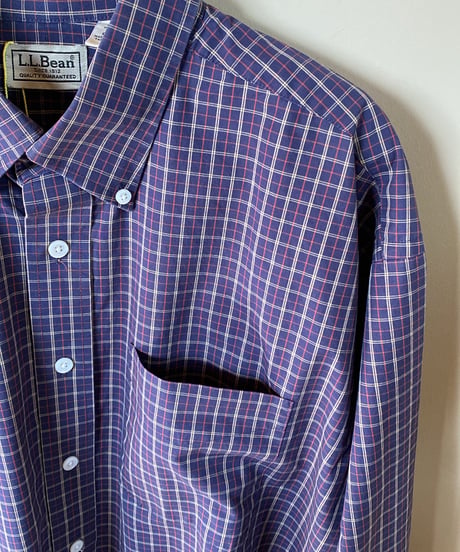 【USED】 L.L.Bean / チャックボタンダウンシャツ (ユニセックス)