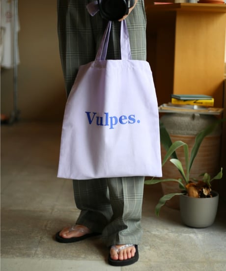 【ORIGINAL】 Vulpes. / "Vulpes." LOGO トートバッグ W101