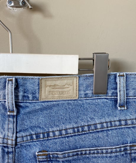 【USED】 L.L.Bean / Light Wash Denim Shorts (ユニセックス)
