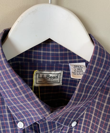 【USED】 L.L.Bean / チャックボタンダウンシャツ (ユニセックス)