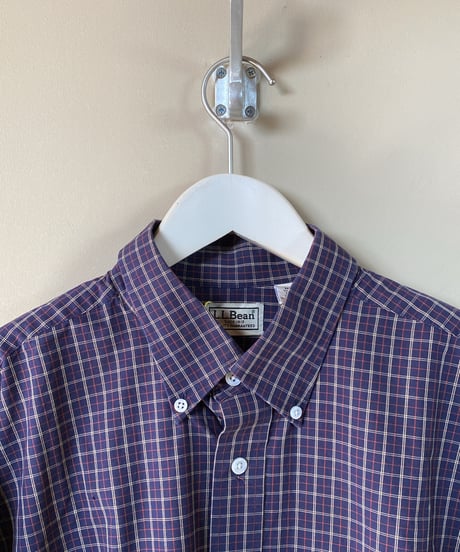 【USED】 L.L.Bean / チャックボタンダウンシャツ (ユニセックス)