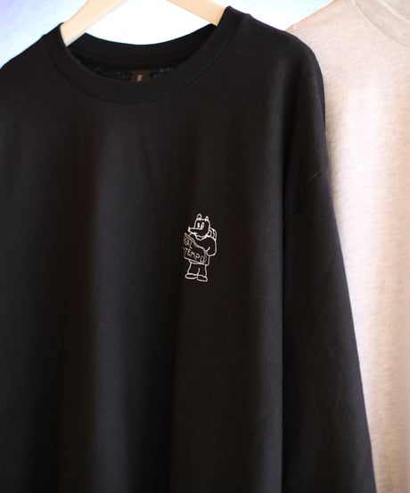 【REALTEMPO ORIGINAL】 REAL TEMPO / Long Sleeve T-Shirt "SHOP LOGO" (ユニセックス)
