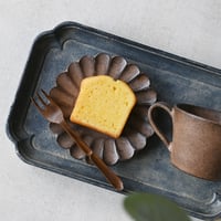 svale furniture /三木達也  飾り縁盆270×160/○白漆　svf‐260