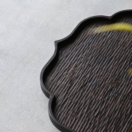 svale furniture/三木達也 稜花皿/Φ280　  svf‐107