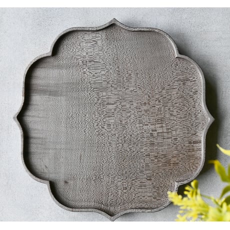 svale furniture/三木達也 稜花皿/Φ280　  svf‐107