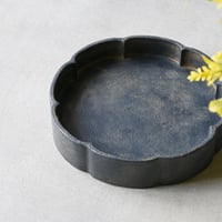 svale furniture /三木達也  輪花菓子鉢Φ180/○白漆　svf‐26２
