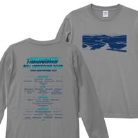 【10月中旬お届け予定】流域ツアーロンT（グレー）