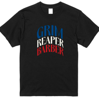 『死神バーバー』ロゴTシャツ