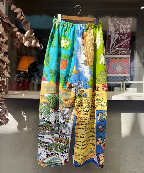 vintage tapestry remake pants