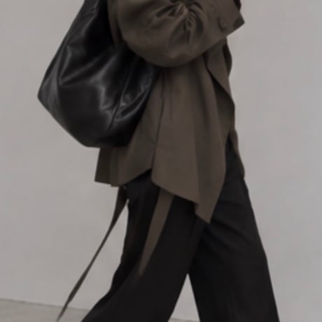 予約販売　Asymmetric Wrap Trench Coat