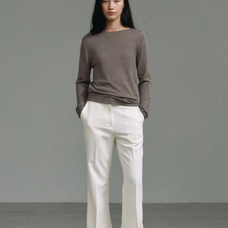 予約販売　Classic Straight-Leg Tailored Trousers