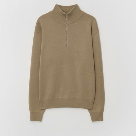 予約販売　Half Zip Knit