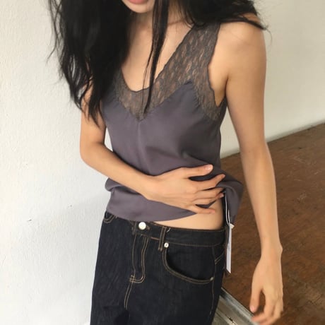 予約販売　Lace Trim Cami