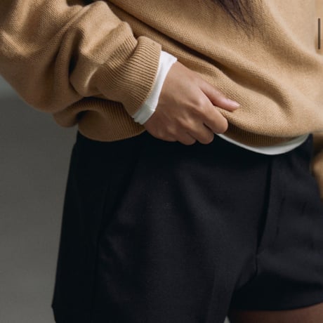 予約販売　Half Zip Knit