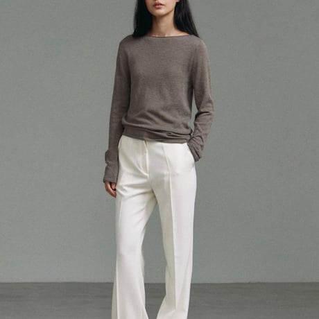 予約販売　Classic Straight-Leg Tailored Trousers