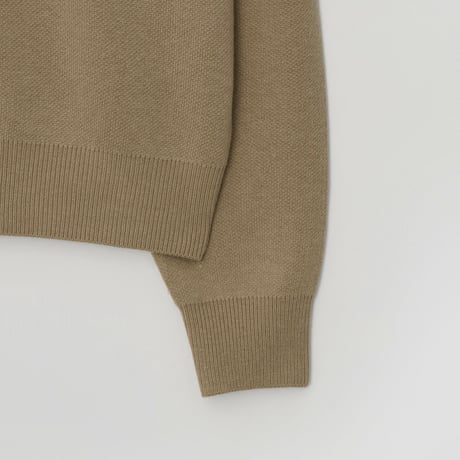 予約販売　Half Zip Knit