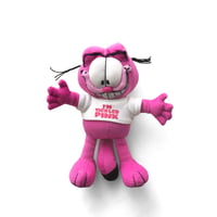 Garfield / Vintage, Plush Toy "I'm Tickled Pink"