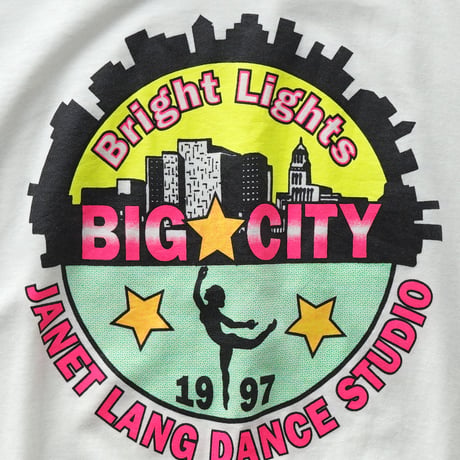 Janet Lang Dance Studio / Vintage, 1997 Bright Lights Big City S/S Tee