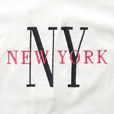 New York, NY / Vintage, Embroidered Souvenir S/S Tee
