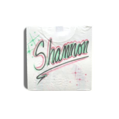Drum Majorettes of America / Vintage, DMA Nationals '95 S/S Tee "Sharron, Hand Airbrush"