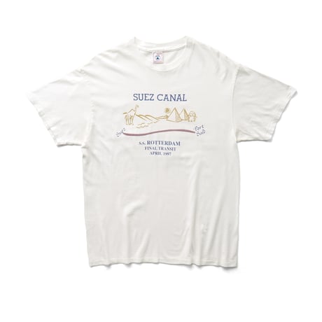 S.S. Rotterdam / Vintage, 1997 Suez Canal Final Transit S/S Tee