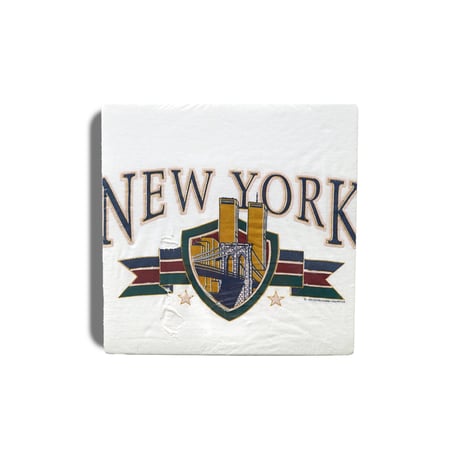 New York, NY / Vintage, Souvenir S/S Tee "Brooklyn Bridge, World Trade Center"