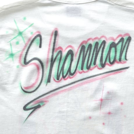 Drum Majorettes of America / Vintage, DMA Nationals '95 S/S Tee "Sharron, Hand Airbrush"