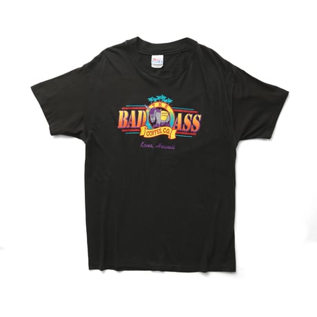 Bad Ass Coffee of Hawaii / Vintage, Logo S/S Tee