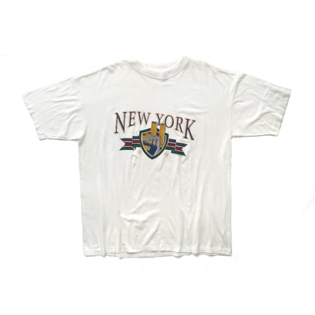 New York, NY / Vintage, Souvenir S/S Tee "Brooklyn Bridge, World Trade Center"