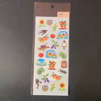 奥山商会 和風シール 夏 SUMMER JAPANESE STICKER