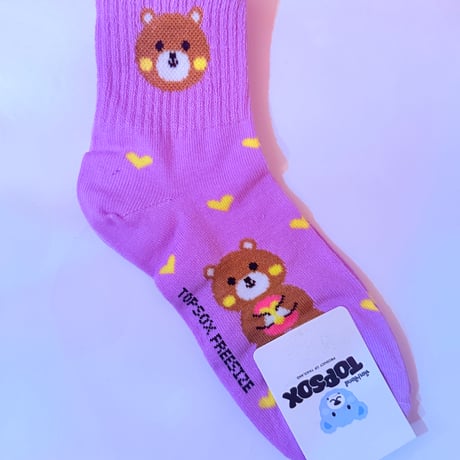 クマ 靴下② BEAR SOCKS