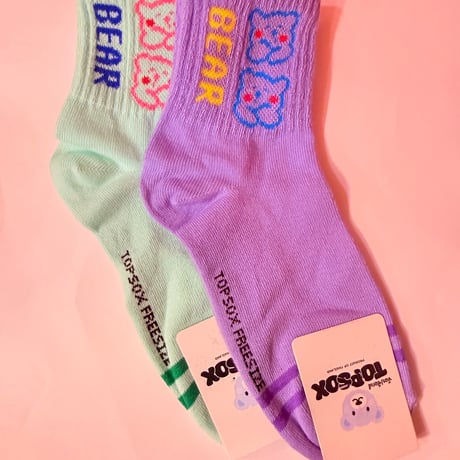 クマ 靴下 BEAR SOCKS