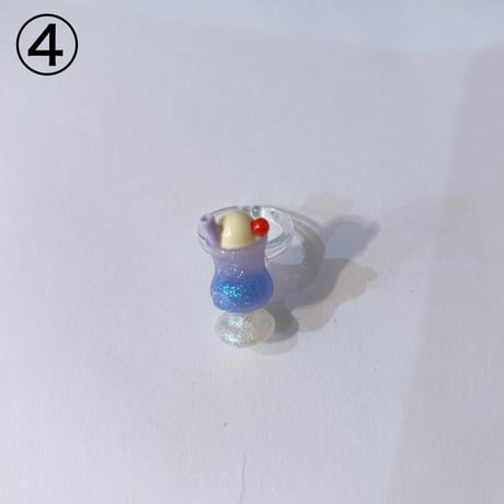 クリームソーダ　指輪　Cream Soda Ring