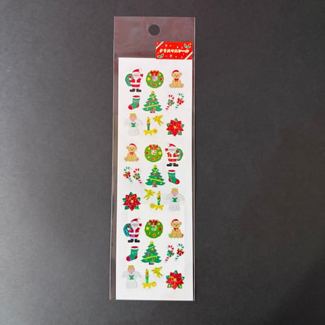 奥山商会 クリスマスシール クリスマスタイム christmas STICKER
