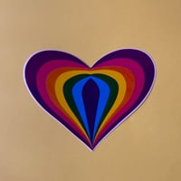 ハート カラフル シール COLORFUL HEART STICKER