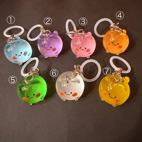 まんまる猫  めじるしチャーム CAT CHARM