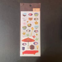 奥山商会 和風シール 茶道 JAPANESE  STICKER