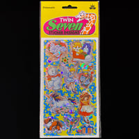 ツインセブン ステッカー 動物たちと天使 ② TWIN SEVEN STICKER