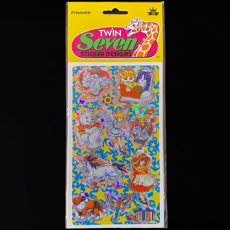 ツインセブン ステッカー 動物たちと天使 ② TWIN SEVEN STICKER