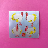 七面鳥 シール TURKEY STICKER