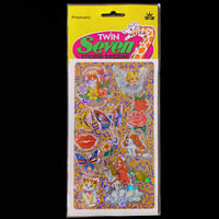 ツインセブン ステッカー 動物たちと天使 ③ TWIN SEVEN STICKER