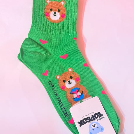 クマ 靴下② BEAR SOCKS