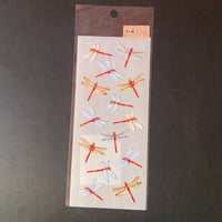 奥山商会 和風シール 赤とんぼ JAPANESE STICKER