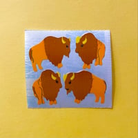 バッファロー シール　BUFFALO STICKER