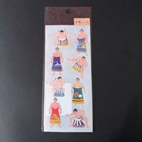 奥山商会 和風シール 相撲 JAPANESE STICKER